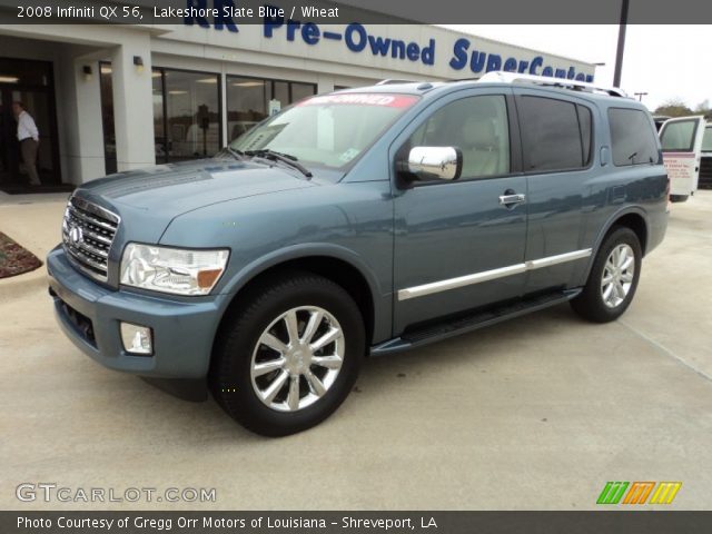 2008 Infiniti QX 56 in Lakeshore Slate Blue