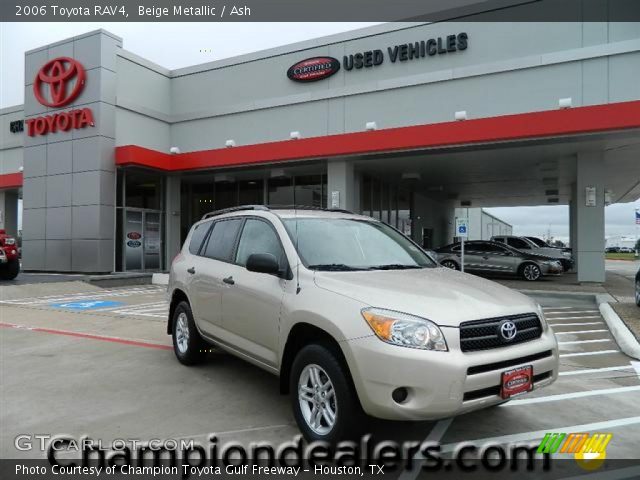 2006 Toyota RAV4  in Beige Metallic