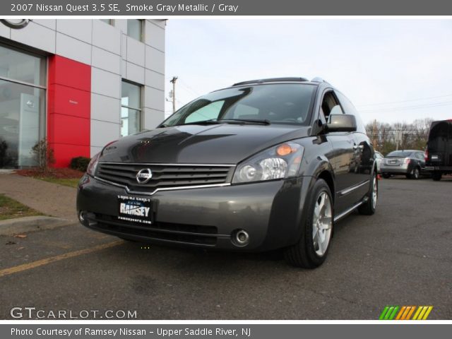 2007 Nissan Quest 3.5 SE in Smoke Gray Metallic