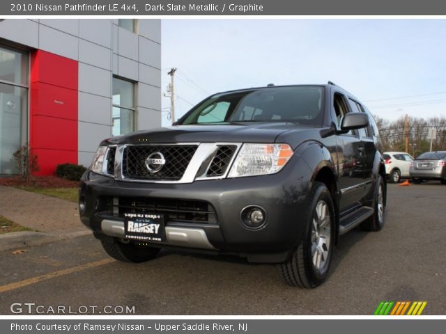 2010 Nissan Pathfinder LE 4x4 in Dark Slate Metallic
