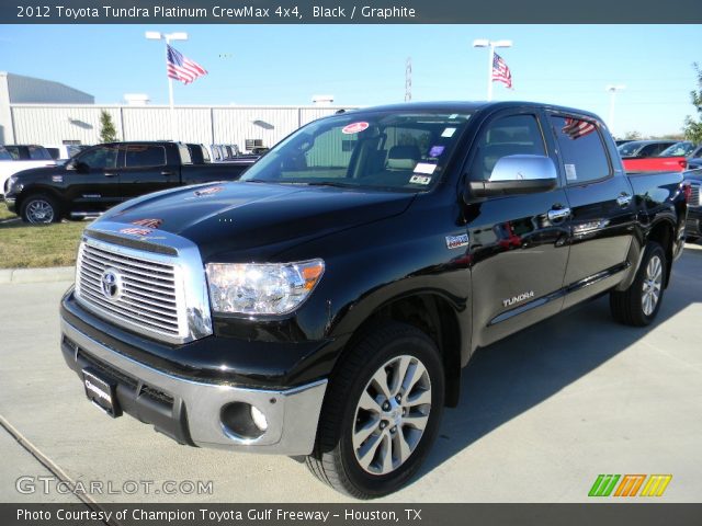 2012 Toyota Tundra Platinum CrewMax 4x4 in Black