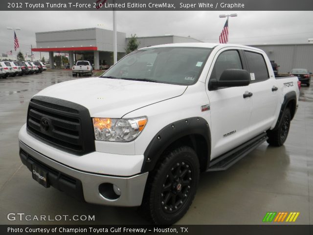 2012 Toyota Tundra T-Force 2.0 Limited Edition CrewMax in Super White