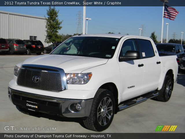 2012 Toyota Tundra Texas Edition CrewMax in Super White