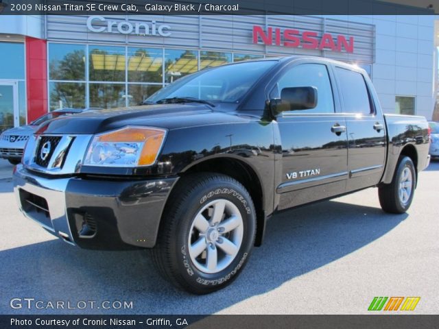 2009 Nissan Titan SE Crew Cab in Galaxy Black