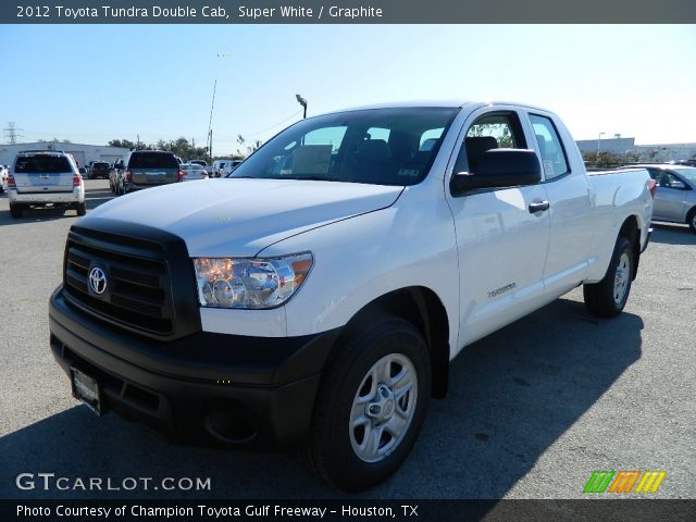 2012 Toyota Tundra Double Cab in Super White