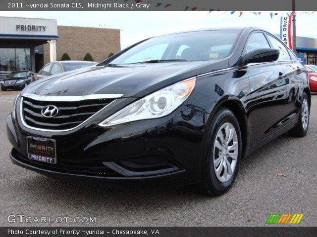2011 Hyundai Sonata GLS in Midnight Black