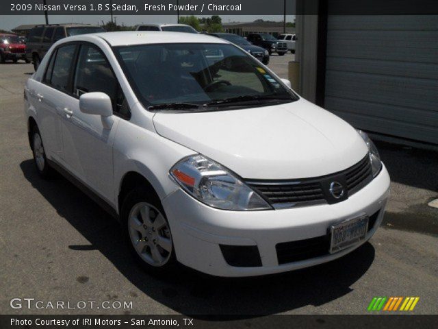 2009 Nissan Versa 1.8 S Sedan in Fresh Powder