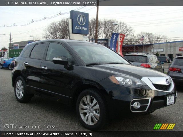 2012 Acura RDX SH-AWD in Crystal Black Pearl