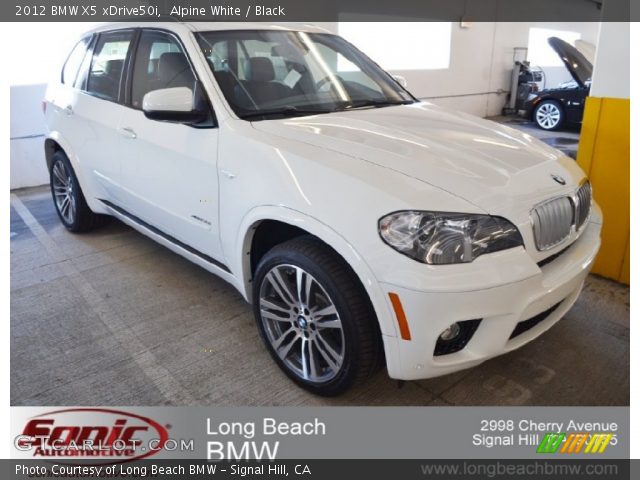 2012 BMW X5 xDrive50i in Alpine White