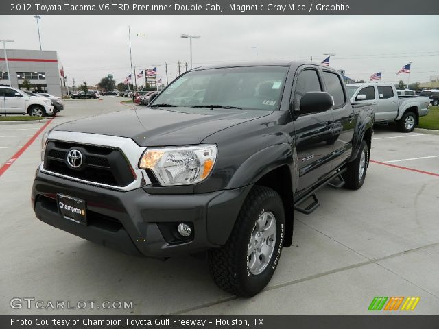 2012 Toyota Tacoma V6 TRD Prerunner Double Cab in Magnetic Gray Mica