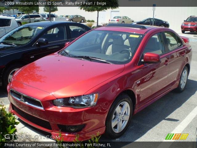2009 Mitsubishi Lancer ES Sport in Rally Red Pearl