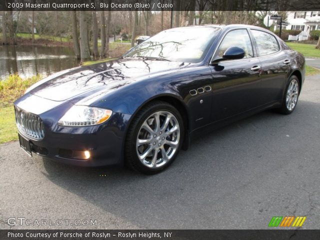 2009 Maserati Quattroporte S in Blu Oceano (Blue)