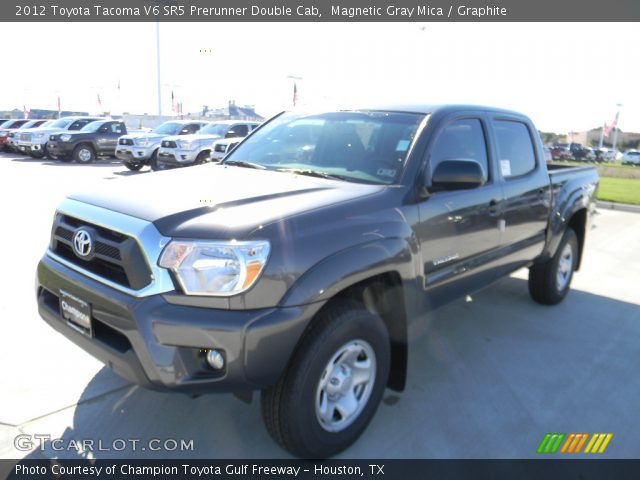 2012 Toyota Tacoma V6 SR5 Prerunner Double Cab in Magnetic Gray Mica