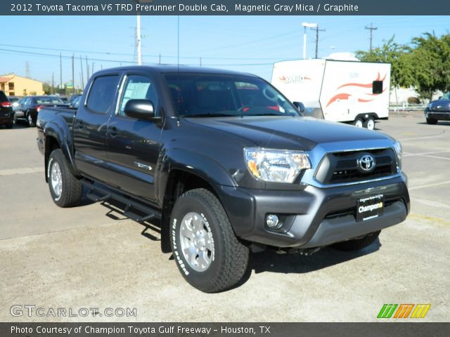2012 Toyota Tacoma V6 TRD Prerunner Double Cab in Magnetic Gray Mica
