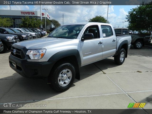 2012 Toyota Tacoma V6 Prerunner Double Cab in Silver Streak Mica