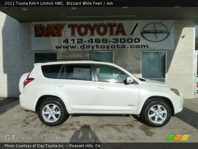 2011 Toyota RAV4 Limited 4WD in Blizzard White Pearl