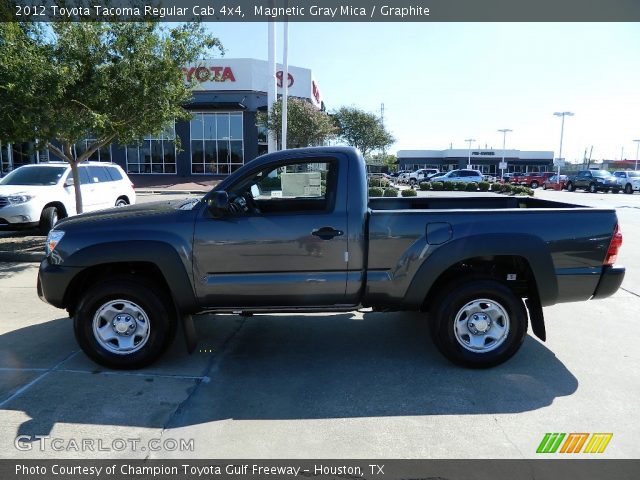 2012 Toyota Tacoma Regular Cab 4x4 in Magnetic Gray Mica