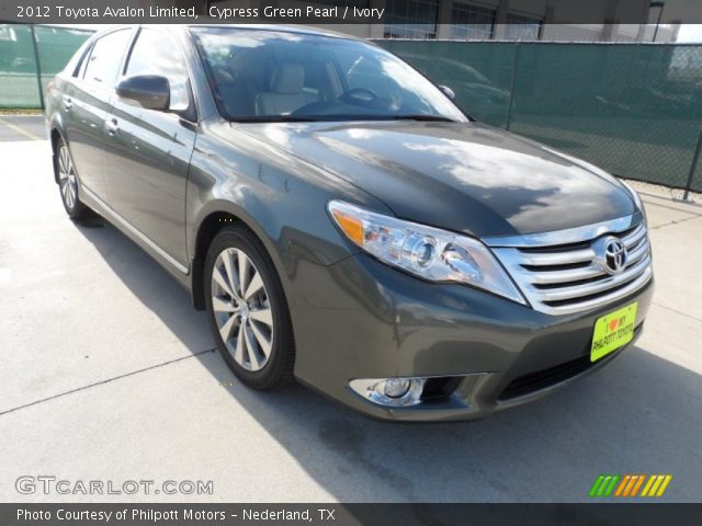 2012 Toyota Avalon Limited in Cypress Green Pearl