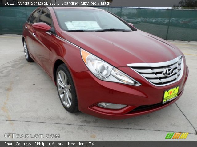 2012 Hyundai Sonata SE 2.0T in Sparkling Ruby Red