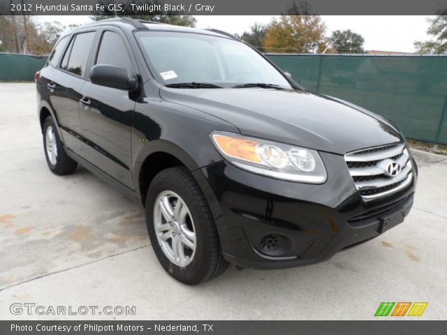 2012 Hyundai Santa Fe GLS in Twilight Black