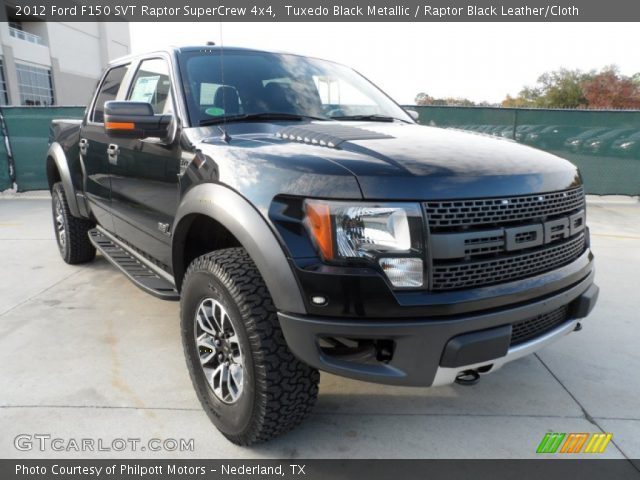 2012 Ford F150 SVT Raptor SuperCrew 4x4 in Tuxedo Black Metallic