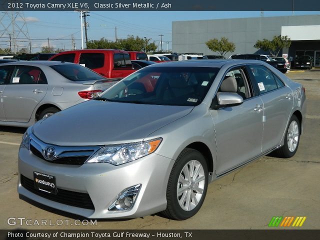 2012 Toyota Camry XLE V6 in Classic Silver Metallic