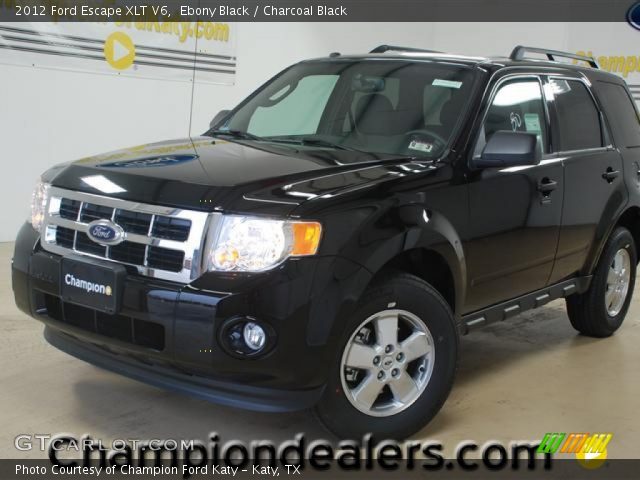 2012 Ford Escape XLT V6 in Ebony Black