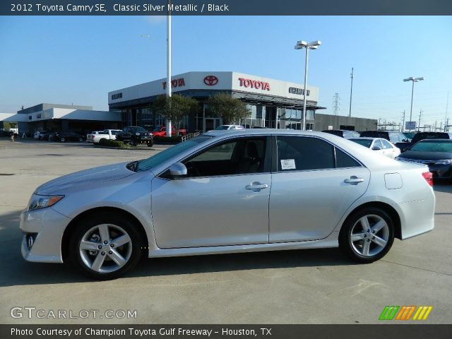 2012 Toyota Camry SE in Classic Silver Metallic