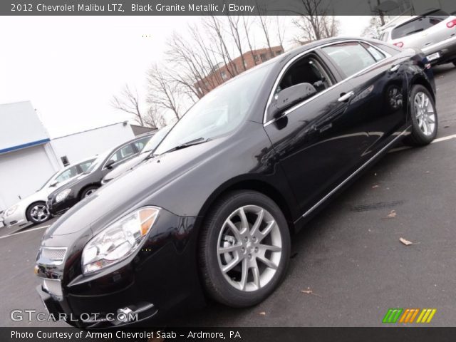 2012 Chevrolet Malibu LTZ in Black Granite Metallic