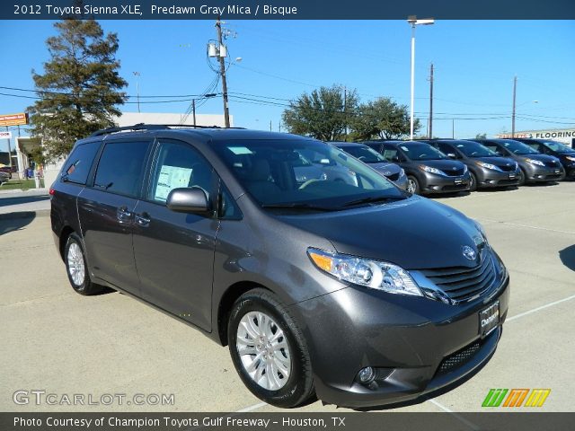 2012 Toyota Sienna XLE in Predawn Gray Mica
