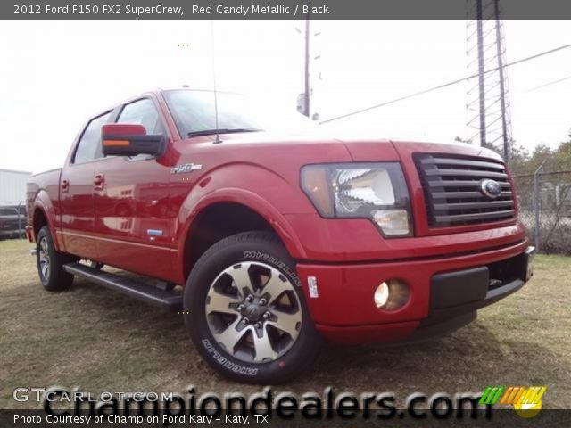 2012 Ford F150 FX2 SuperCrew in Red Candy Metallic