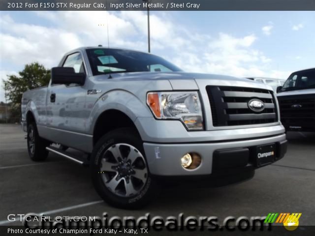 2012 Ford F150 STX Regular Cab in Ingot Silver Metallic