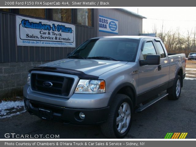 2008 Ford F150 FX4 SuperCab 4x4 in Silver Metallic