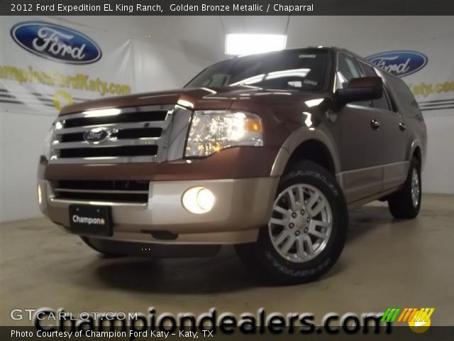 2012 Ford Expedition EL King Ranch in Golden Bronze Metallic