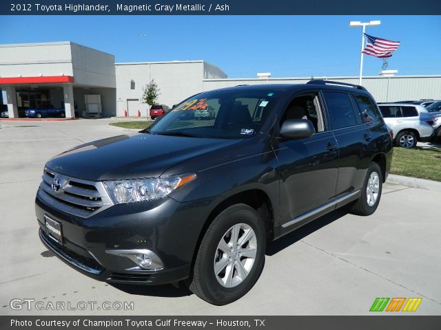 2012 Toyota Highlander  in Magnetic Gray Metallic