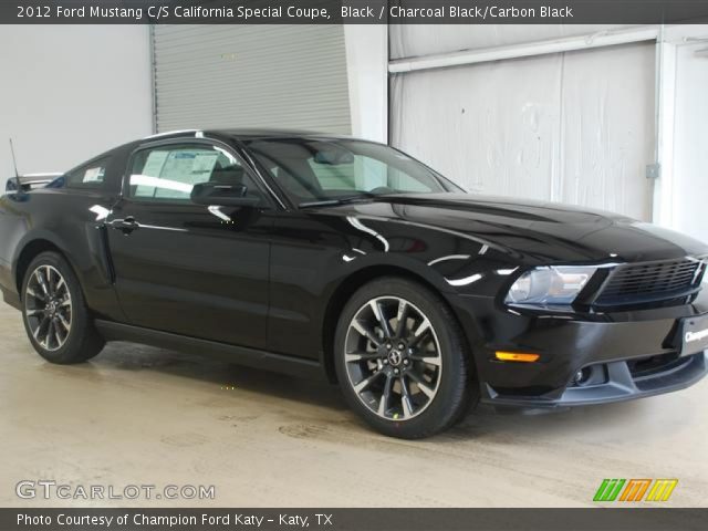 2012 Ford Mustang C/S California Special Coupe in Black