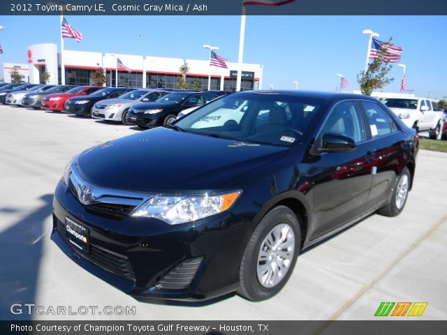 2012 Toyota Camry LE in Cosmic Gray Mica