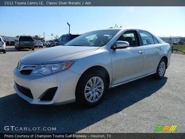 2012 Toyota Camry LE in Classic Silver Metallic