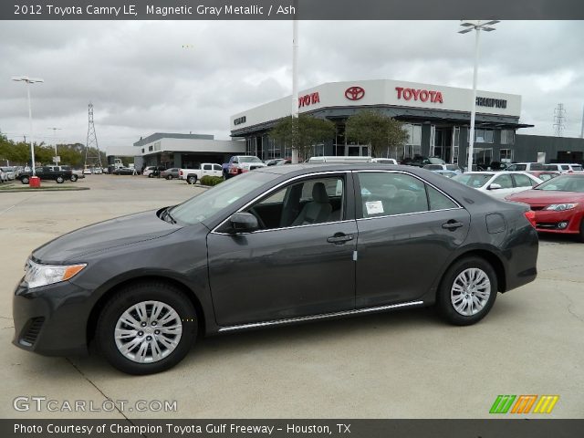 2012 Toyota Camry LE in Magnetic Gray Metallic