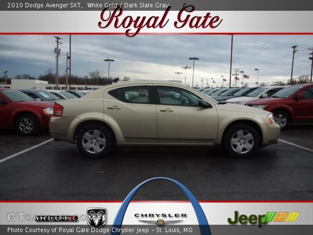 2010 Dodge Avenger SXT in White Gold