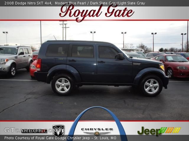 2008 Dodge Nitro SXT 4x4 in Modern Blue Pearl