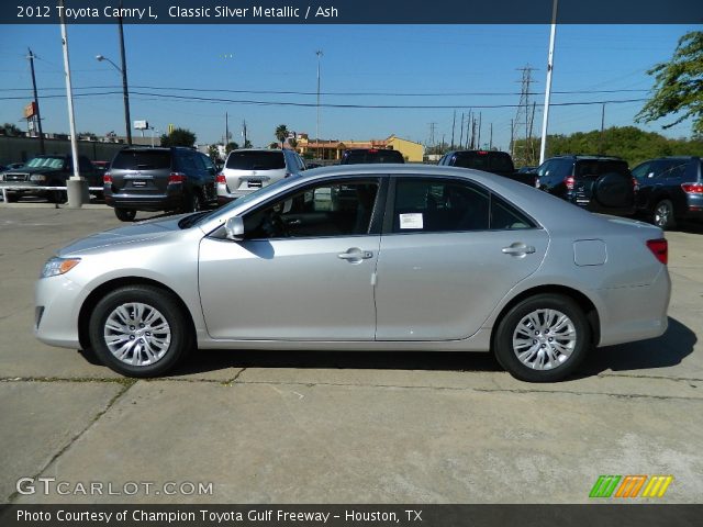 2012 Toyota Camry L in Classic Silver Metallic