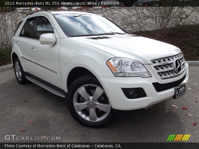2010 Mercedes-Benz ML 350 4Matic in Arctic White