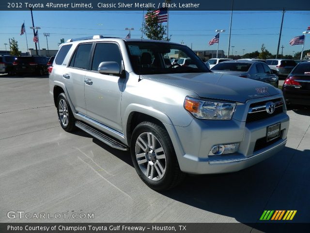2012 Toyota 4Runner Limited in Classic Silver Metallic