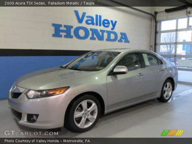 2009 Acura TSX Sedan in Palladium Metallic