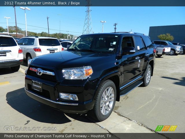 2012 Toyota 4Runner Limited in Black