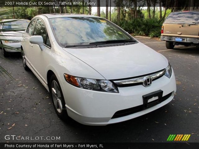 2007 Honda Civic EX Sedan in Taffeta White