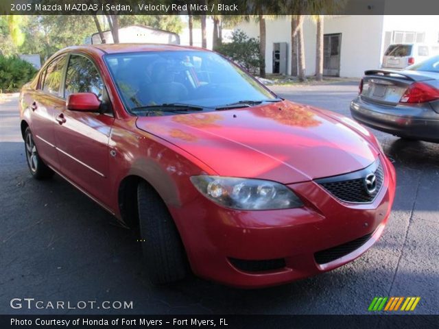 2005 Mazda MAZDA3 i Sedan in Velocity Red Mica