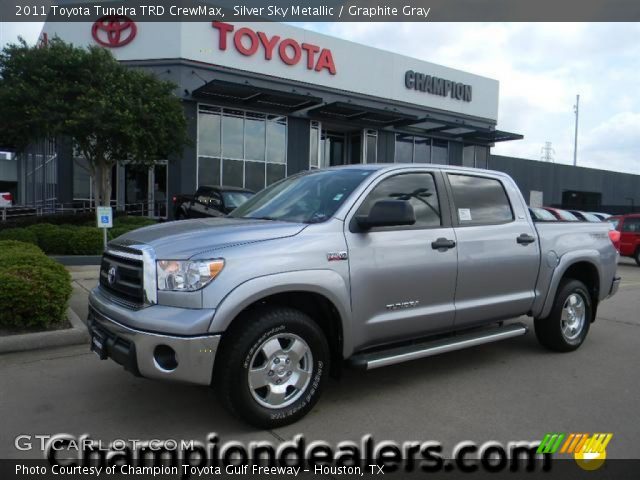 2011 Toyota Tundra TRD CrewMax in Silver Sky Metallic