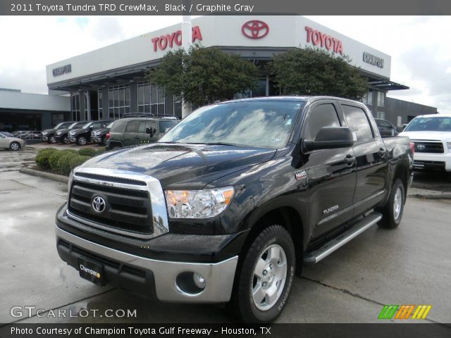 2011 Toyota Tundra TRD CrewMax in Black